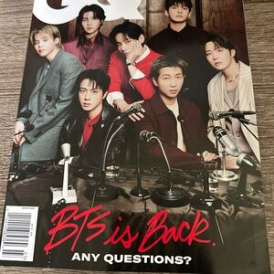 BTS Is Back Magazine Cover / Magazine is damaged